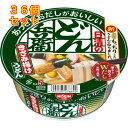 日清のあっさりおだしがおいしいどん兵衛 きざみ揚げうどん 68g×36個