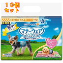 マナーウェア 男の子用 SSSS 青チェック・紺チェック 52枚×10個