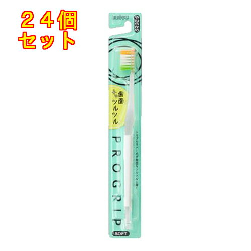 エビス B-8089S プログリップハブラシ TYPE2 やわらかめ※色はお選び頂けません×24個 エビス B-8089S プログリップハブラシ TYPE2 やわらかめ※色はお選び頂けません×24個