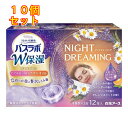 バスラボ W保湿 NIGHT DREAMING 12錠入×10個