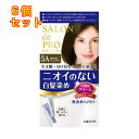 サロンドプロ 無香料ヘアカラー 早染めクリーム(白髪用)5A<深みのあるアッシュブラウン>×6個1剤40g・2剤40g