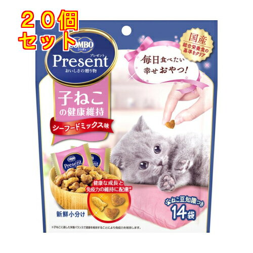 日本ペット コンボ プレゼント キャット 子ねこの健康維持 (3g×14袋)×20個