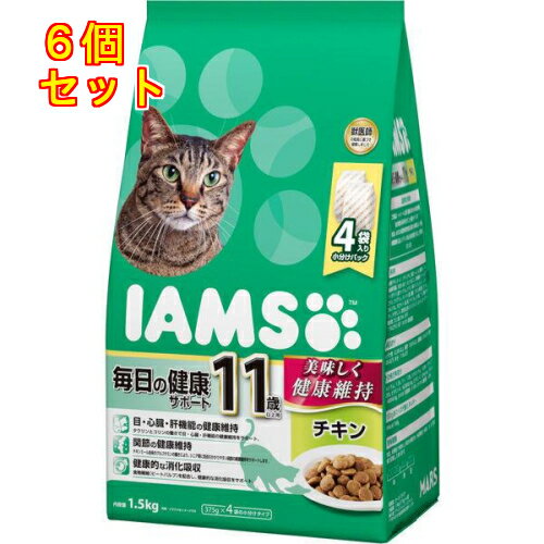 マースジャパン アイムス 11歳以上用 毎日の健康サポート チキン 1.5kg×6個