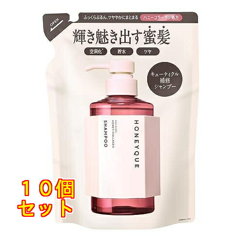 ハニーク リッチグロス シャンプー シャイニー 詰替 400mL×10個