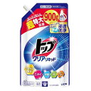 トップ クリアリキッド 洗濯用洗剤 つめかえ用 超特大 900g×2個