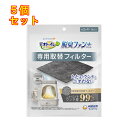 ユニ・チャーム デオトイレ 脱臭ファン+(プラス) 専用取替フィルター 1枚入×5個