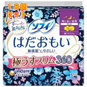 ソフィ はだおもい 極うすスリム 360 特に多い夜用 羽つき 10枚入×18個