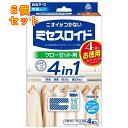 白元アース ミセスロイド クローゼット用 1年防虫 4個入×6個