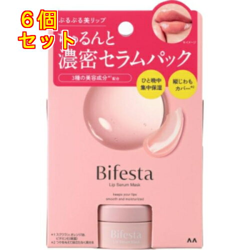 ビフェスタ リップセラムパック 8g×6個