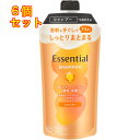 エッセンシャル しっとりまとまる シャンプー つめかえ用 300ml×6個