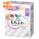 ロリエ しあわせ素肌 もちふわfit 特に多い昼用25cm 羽つき ボリュームパック 26個入×4個
