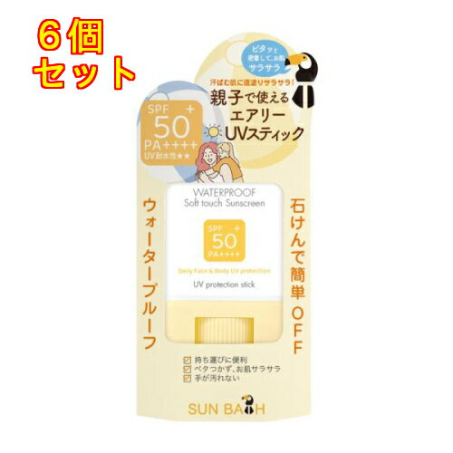 サンバス UV プロテクションスティック 15g×6個 サンバス UV プロテクションスティック 15g×6個
