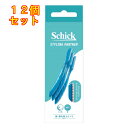 シック 顔・眉毛用カミソリ 3本入×12個
