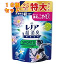 P&G レノア 超消臭 1WEEK SPORTS フレッシュシトラスの香り 詰め替え 特大 770mL×16個
