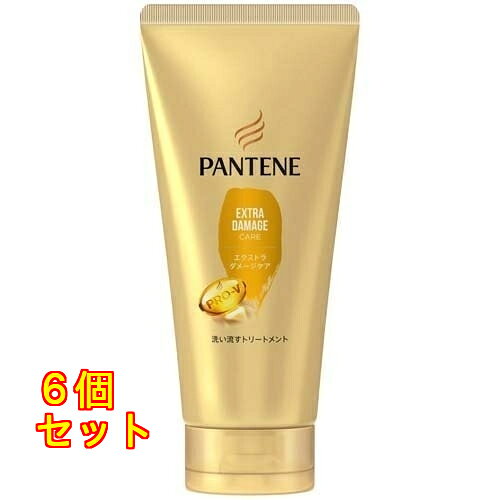 乐天商城 - パンテーン エクストラダメージケア 洗い流すトリートメント 特大サイズ 300g×6個