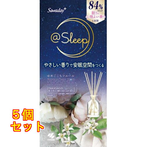 乐天商城 - 小林製薬 サワデープラス ＠sleep ゆめごこちフルール 70mL×5個