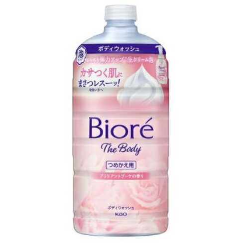 花王 ビオレ ザボディ 泡タイプ 華やかなブリリアントブーケの香り つめかえ 780mL