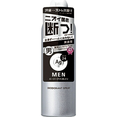 エージーデオ24メン　メンズデオドラントスプレー　N（無香性）LL（医薬部外品） 180g