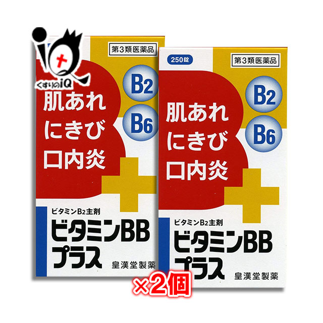 【第3類医薬品】ビタミンBBプラス「クニヒロ」250錠×2個セット【皇漢堂製薬】のサムネイル