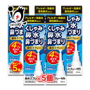 【19日限定ポイント5倍】【第2類医薬品】★鼻炎スプレーNS 30mL×5個セット【中央製薬】ナザー ...