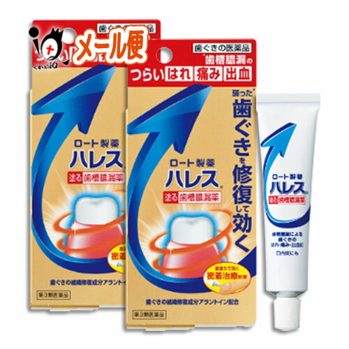 【第3類医薬品】ハレス口内薬 15g ×2個セット【ロート製薬】