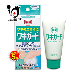 【19日限定ポイント5倍】【医薬部外品】ワキガード 50g【小林製薬】ワキのニオイに 直接ぬってニオイを元から防ぐ 肌にやさしくしみない わきが・汗臭・制汗用ジェル 制汗剤 デオドラント