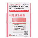 ●皮ふ科で処方されるヘパリン類似物質配合の保湿剤と同じく、ヘパリン類似物質が0.3％含まれています。 ●水分と油分のバランスがよく、塗りやすくべたつきにくいので時間帯や季節に関係なく使えます。 ●低刺激でしっかり潤いを与え肌を守るクリームタイプです。 ※生傷やただれ、内出血ができた直後などには使用しないでください。 ※粘膜には使用しないでください。 ※ヘパリン類似物質は人の体内で生成されるヘパリンに似た化学構造をもつ物質で、親水性・保水性が高く、乾燥しやすい膝下、背中、腰回り、顔など、カサカサしたり、白く粉ふきがある乾燥肌の症状を改善します。 【効能・効果】 乾皮症、小児の乾燥性皮ふ、手指の荒れ、ひじ・ひざ・かかと・くるぶしの角化症、手足のひび・あかぎれ、しもやけ（ただれを除く）、きず・やけどのあとの皮ふのしこり・つっぱり（顔面を除く）、打ち身・ねんざ後のはれ・筋肉痛・関節痛 【内容量】 90g 【販売元】シオノギヘルスケア株式会社 【区分】第2類医薬品 【文責】薬剤師　岡島充子 【広告文責】株式会社クスリのわかば 【電話】0277-54-7447 ※お買い上げいただける個数は3個までです。■当店の医薬品は使用期限まで1年以上のものをお届けしています。 医薬品販売に関する記載事項 項目 内容 製品名 リンデロンHPスキンクリーム 90g 製品の特徴 ●RD HPスキンクリームは皮ふ科で処方されるヘパリン類似物質配合の保湿剤と同じく、「ヘパリン類似物質」が0.3％含まれています。 ●水分と油分のバランスがよく、塗りやすくべたつきにくいので時間帯や季節に関係なく使えます。 ●低刺激でしっかり潤いを与え肌を守るクリームタイプです。 ※生傷やただれ、内出血ができた直後などには使用しないでください。 ※粘膜には使用しないでください。 ※ヘパリン類似物質は人の体内で生成される「ヘパリン」に似た化学構造をもつ物質で、親水性・保水性が高く、乾燥しやすい膝下、背中、腰回り、顔など、カサカサしたり、白く粉ふきがある乾燥肌の症状を改善します。 使用上の注意 ■してはいけないこと (守らないと現在の症状が悪化したり、副作用が起こりやすくなります) 1．次の人は使用しないでください (1) 出血性血液疾患（血友病、血小板減少症、紫斑病など）の人 (2) わずかな出血でも重大な結果をきたすことが予想される人（血液凝固抑制作用を有し出血を助長するおそれがあります） 2．次の部位には、使用しないでください 目、粘膜(口腔、鼻腔、膣など) ■相談すること 1．次の人は使用前に医師、薬剤師または登録販売者にご相談ください (1)医師の治療を受けている人 (2)薬などによりアレルギー症状をおこしたことがある人 (3)湿潤やただれのひどい人 2．使用後、次の症状があらわれた場合は副作用の可能性があるので、直ちに使用を中止し、製品の添付文書を持って医師、薬剤師または登録販売者にご相談ください 関係部位 症状 皮膚 発疹・発赤、かゆみ、はれ、紫斑 3．5〜6日間使用しても症状がよくならない場合は使用を中止し、製品の添付文書を持って医師、薬剤師または登録販売者にご相談ください 効能・効果 乾皮症、小児の乾燥性皮ふ、手指の荒れ、ひじ・ひざ・かかと・くるぶしの角化症、手足のひび・あかぎれ、しもやけ（ただれを除く）、きず・やけどのあとの皮ふのしこり・つっぱり（顔面を除く）、打ち身・ねんざ後のはれ・筋肉痛・関節痛 用法・用量 1日1〜数回、適量を患部にすりこむか、またはガーゼなどにのばして貼ってください。 用法・用量に関する注意 (1) 定められた用法・用量を厳守してください。 (2) 小児に使用させる場合には、保護者の指導監督のもとに使用させてください。 (3) 目に入らないように注意してください。万一、目に入った場合には、すぐに水またはぬるま湯で洗ってください。なお、症状が重い場合には、医師の診療を受けてください。 (4)外用にのみ使用してくださ。 ※出血のある傷口には使用しないでください。(血が止まりにくくなることがあります) 成分・分量 RD HPスキンクリームは白色〜淡黄白色のクリームで100g中に次の成分を含有しています。 ヘパリン類似物質・・・0.3g パンテノール・・・1.0g グリチルリチン酸二カリウム・・・0.5g トコフェロール酢酸エステル・・・0.5g 【添加物】 グリセリン脂肪酸エステル、流動パラフィン、スクワラン、白色ワセリン、パラフィン・マイクロクリスタリンワックス混合物、パラオキシ安息香酸プロピル、パラオキシ安息香酸メチル、濃グリセリン、プロピレングリコール、エデト酸ナトリウム水和物、ヒアルロン酸ナトリウム(2)、精製水 保管及び取扱い上の 注意 (1) 直射日光の当たらない湿気の少ない、涼しい所に保管してください。 (2) 小児の手の届かない所に保管してください。 (3) 他の容器に入れ替えないでください。(誤用の原因になったり、品質が変化します) (4) 使用期限をすぎた製品は、使用しないでください。 販売会社 シオノギヘルスケア株式会社医療情報センター　電話：（大阪）06-6209-6948、（東京）03-3406-8450 受付時間：9：00〜17：00(土、日、祝日を除く) 広告文責 株式会社クスリのわかば 電話番号：0277-54-7447 薬剤師：岡島　充子 商品区分 医薬品　第2類医薬品 販売元 シオノギヘルスケア株式会社区分 第2類医薬品 文責 薬剤師　岡島充子 広告文責 株式会社クスリのわかば 電話 0277-54-7447