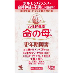 【第2類医薬品】小林製薬 女性保健薬 命の母A 840錠