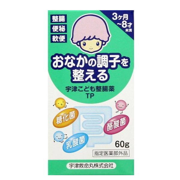 宇津救命丸 宇津こども整腸薬TP 60g / 指定医薬部外品