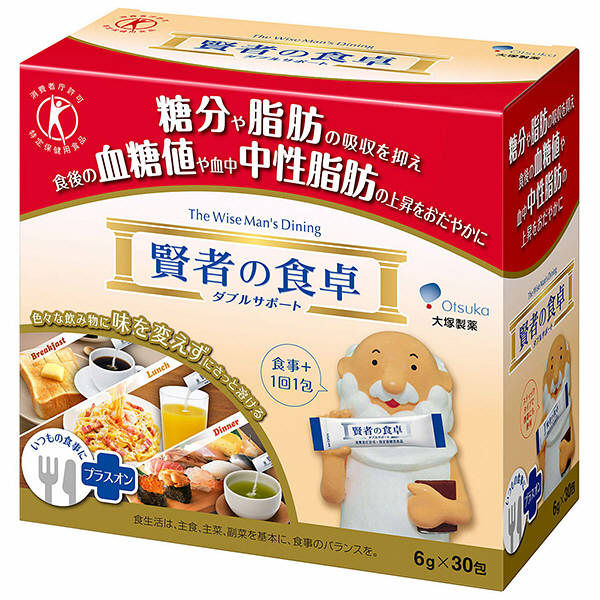 大塚製薬 賢者の食卓ダブルサポート 6g×30包 / 特定保健用食品