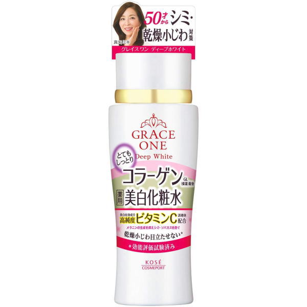 コーセー グレイスワン 薬用ディープホワイト ローションR (とてもしっとり) 180ml / 医薬部外品