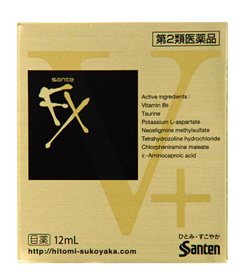 【第2類医薬品】参天製薬　サンテFX　Vプラス　(12ml)　目薬　くすりの福太郎