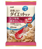 アサヒリセットボディ我慢しないダイエットケアえび塩味雑穀せんべい(22gtimes;4袋)