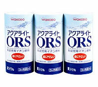 和光堂　乳児用イオン飲料　アクアライト　ORS　(125ml×3本)　[3ヵ月頃から]　※軽減税率対象商品