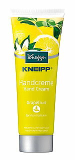 ドイツ製ハンドクリーム　KNEIPP　クナイプ　グレープフルーツの香り　(75mL)