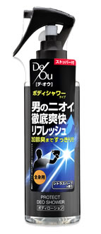 ロート製薬　デ・オウ　DeOu　デオウ　プロテクトデオシャワー　ノーマルタイプ　(200mL)　男性用　ボディローション