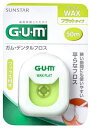 サンスター ガム GUM デンタルフロス ワックス フラットタイプ (50m)