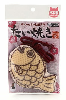 イトスイ コメット 国産ハミガキおもちゃ たい焼き S (1個) 猫用おもちゃ