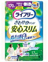 ユニチャーム ライフリー さわやかパッドスリム 長時間・夜でも安心用 170cc (12枚) 尿ケアパッド 軽度失禁用品 備蓄 【医療費控除対象品】