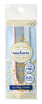 貝印　toucherie　トゥシェリ　セットコーム　折りたたみ　KQ2354　(1個)　ヘアコーム　くし
