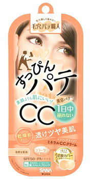 常盤薬品　SANA　サナ　毛穴パテ職人　ミネラルCCクリーム　EM　エンリッチモイスト　SPF50+　PA++++　(30g)　CCクリーム