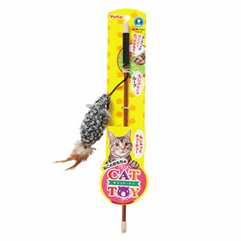 ペティオ キャット トイ 猫用じゃらし もじゃっとチューチュー (1個) 猫用おもちゃ CAT TOY