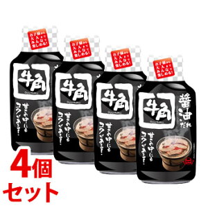 《セット販売》　フードレーベル 牛角 醤油だれ (210g)×4個セット 焼肉のたれ 調味料　※軽減税率対象商品
