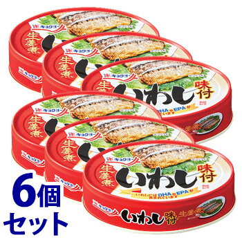 《セット販売》　キョクヨー 極洋 いわし味付 生姜煮 (100g)×6個セット 缶詰 イワシ缶　※軽減税率対象商品