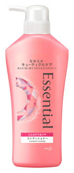 花王　エッセンシャル　ふんわりうるツヤ　コンディショナー　ポンプ　(480mL)