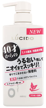 マンダム ルシード 薬用デオドラントボディウォッシュ うるおいタイプ (450mL) 男性用 ボディソープ 【医薬部外品】