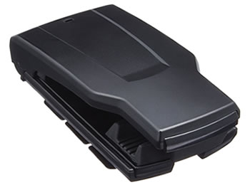 セイワ ワニ型クリップホルダー ブラック W918 (1個) カーアクセサリー スマホホルダー