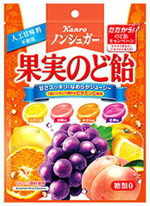 カンロ ノンシュガー 果実のど飴 (90g) のどあめ　※軽減税率対象商品