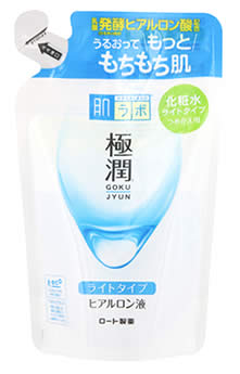 ロート製薬 肌ラボ 極潤 ヒアルロン液 ライトタイプ つめかえ用 (170mL) 詰め替え用 化粧水 ハダラボ ゴクジュン