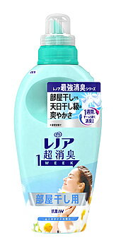 P&G レノア 超消臭1week 部屋干し用 花とおひさまの香り 本体 (530mL) 柔軟仕上げ剤　【P＆G】